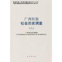 广西壮族社会历史调查.6(中国少数民族社会历史调查资料丛刊) 9787105088119 正版 《中国少数民族社会历史调