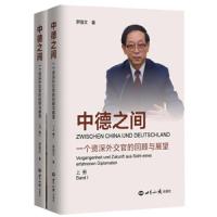 中德之间(一个资深外交官的回顾与展望上下) 9787501260546 正版 罗国文 世界知识出版社