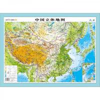 中国立体地图 9787503038242 正版 中国地图出版社
