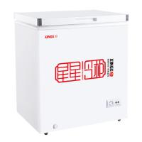 星星（XINGX）BD/BC-213GA 家用小冰柜商用冷柜单温卧式冷藏保鲜柜微霜冷冻柜顶开门雪柜 金色