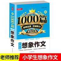 19新版开心作文 新1000篇小学生想象作文 小学生作文大全写作技法范文素材小学考试作文书小学想象作文素材书 湖南教