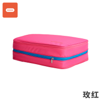 蜂筑BeeNesting旅行用品 收纳包 洗漱包 防水便携 手提 居家旅行出差必备防水尼龙-26L玫红色