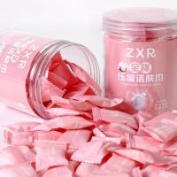 小可怜 纯棉一次性压缩毛巾便携式洗脸巾抖音同款小方巾卸妆旅行必备