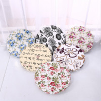 家用圆形藤椅阳台飘窗加厚可拆洗精美坐垫靠垫抱枕椅垫小圆凳子垫