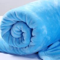 厂家直销云貂绒素色毛毯加厚单人学生宿舍冬季床单双人毯子