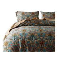 美式纯棉60支长绒棉网红款四件套全棉被套床单人双人床笠床上用品