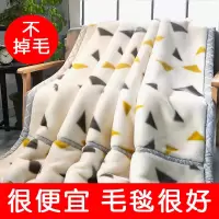 绒毯子拉舍尔冬季加厚毛毯男学生宿舍单双人午睡保暖女被子