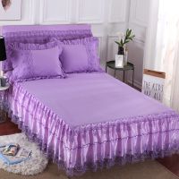 韩版公主蕾丝床裙单件床罩双人席梦思床笠床垫保护套床套