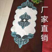 刺绣工艺茶几冰箱桌旗桌布现代奢华多种盖巾价处理头尾货