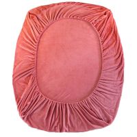 法兰绒床笠单件加厚绒床罩加绒防尘防滑床垫套席梦思保护套子