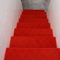 纯色楼梯地毯免胶自粘家用条纹色踏步垫台阶防滑垫静音可定制