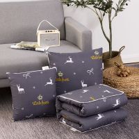 抱枕被子两用靠垫被沙发办公室午休靠枕头被空调汽车腰枕床头靠背