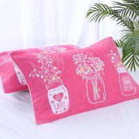 加大加厚布艺全棉不掉毛不掉色婚庆枕头巾