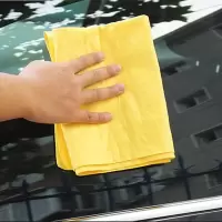 加厚鹿皮巾洗车擦车玻璃抹布干发擦头发速干吸水毛巾不掉毛鸡皮布