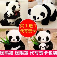 熊猫毛绒玩具公仔布娃娃可爱抱枕女生小熊玩偶儿童玩具生日礼物女
