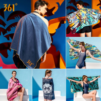 换衣斗篷男女速干毛巾儿童浴袍吸水运动旅行沙滩巾