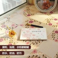 塑料桌布印花防水防油防烫厨房台面垫幼儿园台布衣柜抽屉鞋柜垫