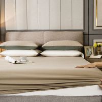 纯棉床笠单件40支纯色全棉床罩加厚床垫套席梦思保护套