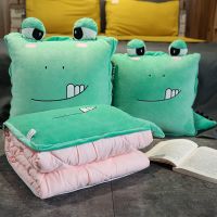 可爱抱枕被子两用睡觉午睡神器小被子枕头汽车折叠办公室靠枕靠垫