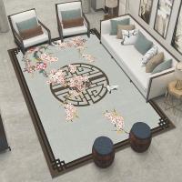 中式地毯客厅沙发茶几毯卧室床边毯大门口卫生间门口垫可定制