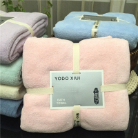 日本大浴巾成人男女裹胸吸水柔软新生婴儿宝宝儿童