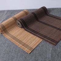 竹席茶席功夫茶垫杯垫隔热垫干泡竹帘茶帘茶艺茶道六君子桌垫桌旗