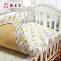 婴儿床床笠单件纯棉床单床上用品床罩床垫套罩儿童幼儿园床笠定做