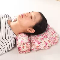颈椎枕头颈椎专用枕头修复颈椎脊椎枕保健护颈枕芯荞麦枕护颈