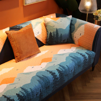 小森林 北欧沙发垫全棉布艺 防滑沙发套罩坐垫四季通用 定制