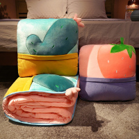 抱枕被子两用办公室午睡神器女生睡觉汽车内午休枕头靠枕靠垫车载