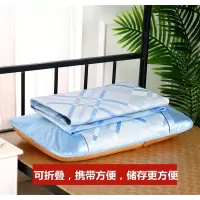大学生宿舍凉席单人床冰丝折叠上下铺卡通草席子0.9m0.8m1.2米1.0