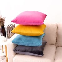 天鹅绒定制沙发抱枕套ins风靠背垫靠枕床头靠垫办公室腰靠抱枕套
