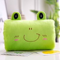 毛绒玩具长条可爱卡通暖手抱枕可插手暖手捂办公室午睡枕活动赠品