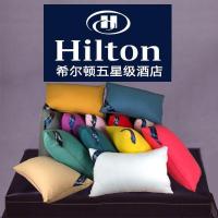 出口hilton枕头 枕芯 五星级酒店宾馆护颈枕头芯礼品