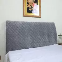 加厚床头套床头罩子加棉全包防尘靠垫软包弹力通用