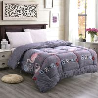 贴身保暖8斤被子冬季棉被芯单人双人春秋被丝棉空调被加厚太空被