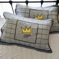 纯棉纱布枕巾一对装单人男士成人情侣学生加厚特价枕头毛巾