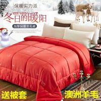 特价精品羊毛被澳洲纯羊毛被芯加厚保暖冬被春秋被单双人被子