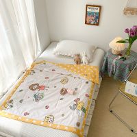 纯棉夏被天然艾草驱蚊儿童被可水洗单双人夏凉被学生宿舍驱蚊神器