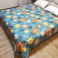 韩国床盖床单单件榻榻米炕垫夹棉加厚加大四季可用单双人