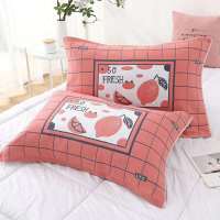 一对装几米罗纯棉六层加厚冬用枕巾枕头巾彩棉加大a类50x80厘米