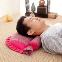 颈椎枕头修复颈椎专用枕头保健粗布护脖颈椎组合枕圆枕带枕芯枕套