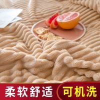 冬季牛奶绒毛毯盖毯午睡空调毯法兰绒珊瑚绒毛毯被床单小被子薄款