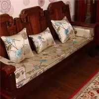 红木沙发垫坐垫中式布艺沙发坐垫实木家具坐垫罗汉床垫防滑