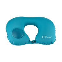 up-按压充气u型枕旅行旅游护颈护脖枕送便携收纳袋