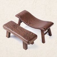 鸡翅木头檀木枕头实木养生保健枕红木凉枕枕凳睡枕颈椎枕硬枕木枕