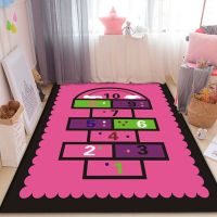 ins公主地毯地垫客厅卧室床边床前儿童房榻榻米爬爬垫