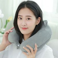 可拆洗记忆棉u型枕生日礼物女抱枕飞机颈椎枕车用护颈枕成人u枕男