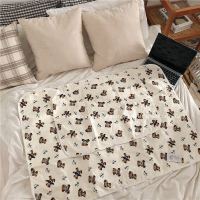 可爱小熊生理防水垫防漏神器学生例假床垫可洗少女心月经姨妈垫子