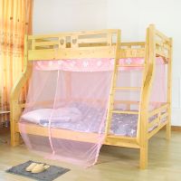 子母床下铺蚊帐1.5米高低双层床上下床0.9m1.2/1.35家用1.8床蚊帐